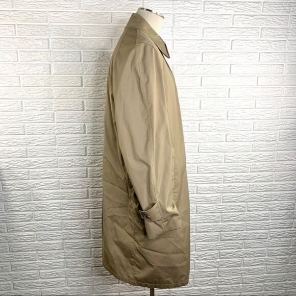 Vintage Mens Sterlingwear of Boston Khaki Overcoat Size 42 - Picture 4 of 7